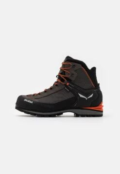 SALEWA Ms Crow Gtx - Klatresko - Wallnut/Fluo Orange
