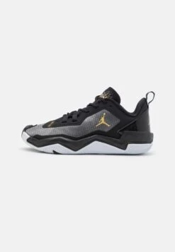 Jordan One Take 4 - Basketballsko - Black/Metallic Gold/White
