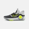 Nike Performance Trey- Basketballsko - White/Volt/Black/Wolf Grey