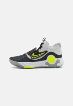 Nike Performance Trey- Basketballsko - White/Volt/Black/Wolf Grey
