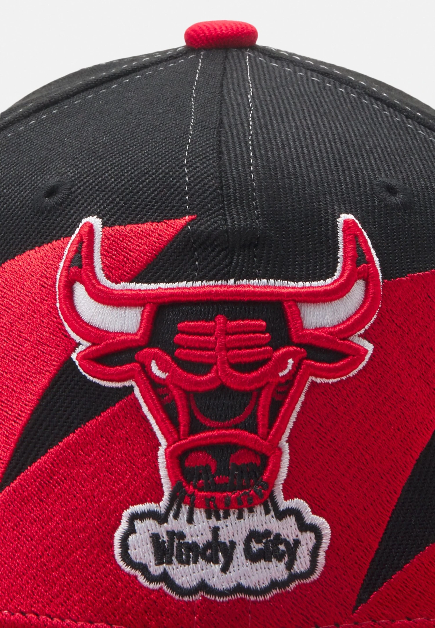 Mitchell & Ness Nba Chicago Bulls Sharktooth Snapback - Cap - Red - Bilde 5