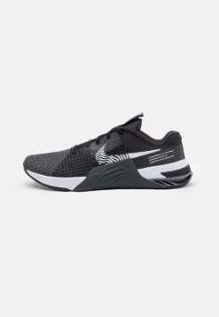 Nike Performance Metcon 8 Unisex - Treningssko - Black/White/Dark Smoke Grey/Smoke Grey
