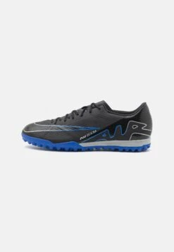 Nike Performance Mercurial Zoom Vapor 15 Academy Tf - Fotballsko For Kunstgress - Black/Chrome/Hyper Royal