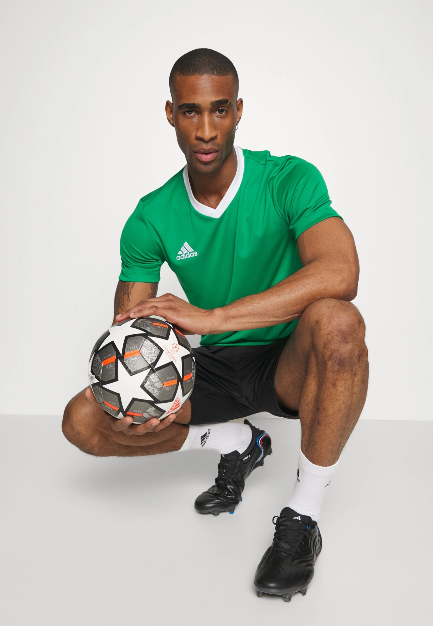 ADIDAS PERFORMANCE Entrada - T-Skjorte Til Trening - Team Green/White - Bilde 4