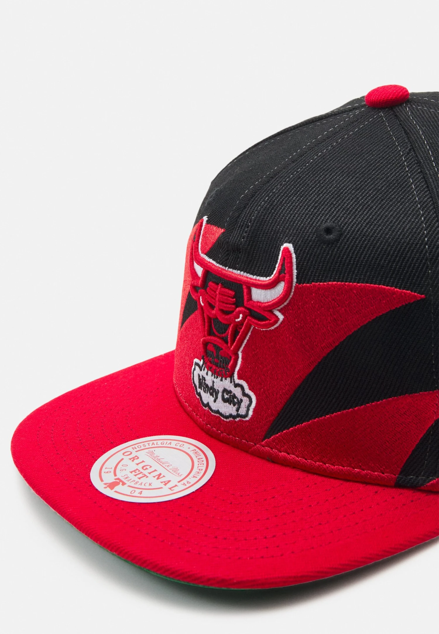 Mitchell & Ness Nba Chicago Bulls Sharktooth Snapback - Cap - Red - Bilde 4