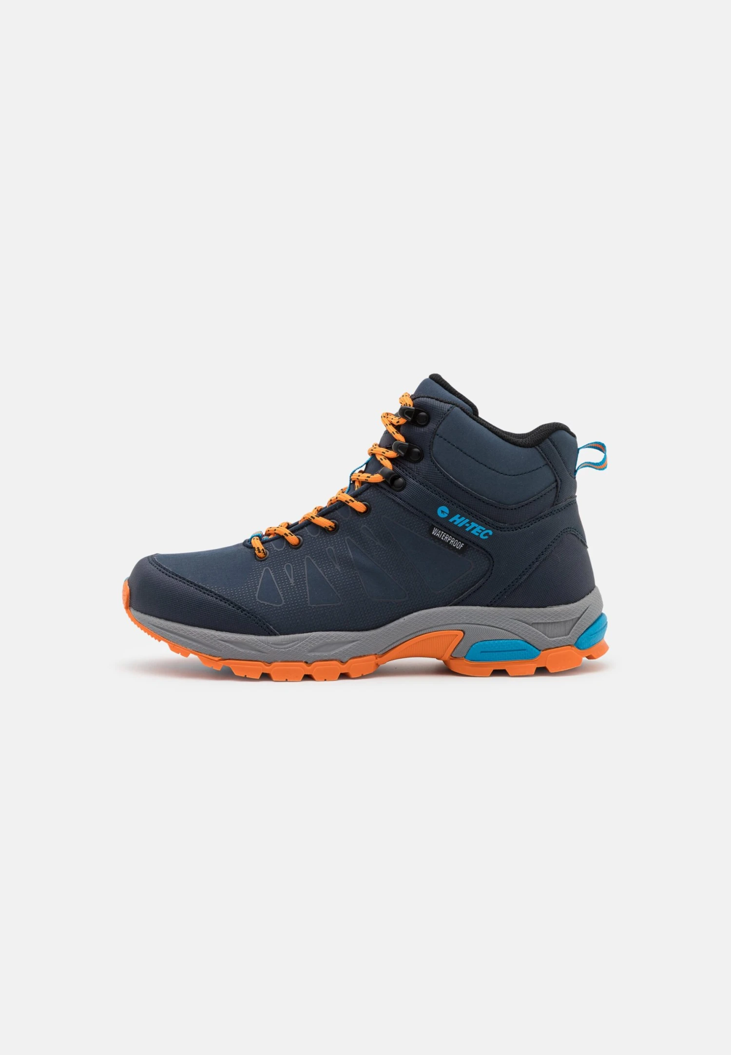 Hi-Tec Raven Mid Wp - Fjellsko - Light Navy/Navy/Orange/Sapphire
