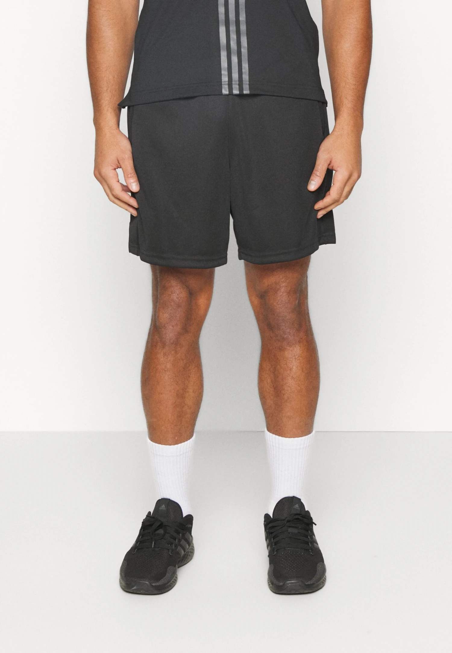 ADIDAS PERFORMANCE Sports Shorts - Black/White