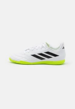 ADIDAS PERFORMANCE Copa Pure 4 In - Fotballsko Innendørs - Footwear White/Core Black/Lucid Lemon