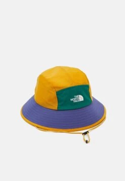 The North Face Run Bucket Unisex - Hatt - Forest Fern/Cave Blue/Citrine Yellow