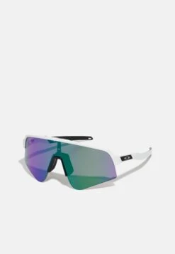Oakley Sutro Lite Sweep Unisex - Sportsbriller - Matte White/Prizm Road Jade