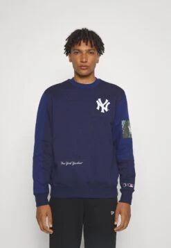 Champion Mlb New York Yankees Crewneck - Klubbklær - Dark Blue