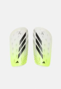 ADIDAS PERFORMANCE League - Leggbeskyttere - White/Black/Lucid Lemon