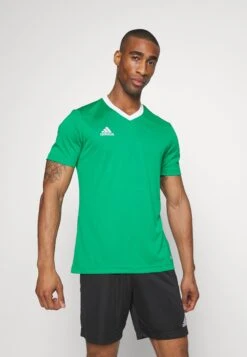 ADIDAS PERFORMANCE Entrada - T-Skjorte Til Trening - Team Green/White
