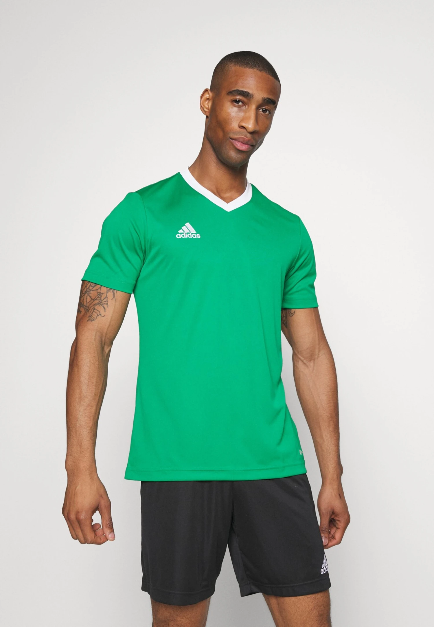 ADIDAS PERFORMANCE Entrada - T-Skjorte Til Trening - Team Green/White