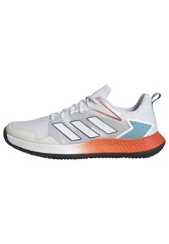ADIDAS PERFORMANCE Defiant Speed Clay - Clay Court Tennissko - Ftwr White/Ftwr White/Preloved Red