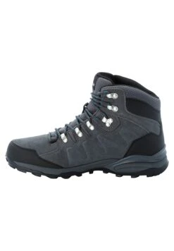 Jack Wolfskin Refugio Texapore Mid M - Fjellsko - Grey / Black