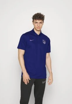 Nike Performance Atletico Madrid Solid- Poloskjorter - Blue Void/Regal Pink