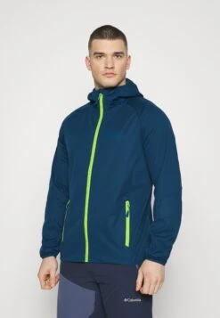 Jack Wolfskin Feldberg Hoody M - Softshelljakke - Dark Sea
