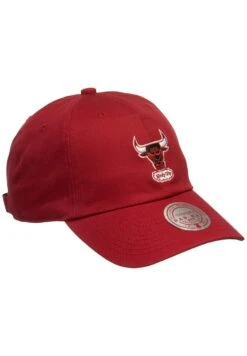 Mitchell & Ness Nba Chicago Bulls Team Ground 2.0 Dad Strapback - Cap - Red