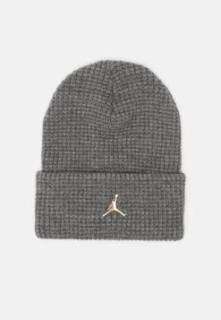 Jordan Beanie Utility Unisex - Lue - Carbon Heather/Metallic Gold