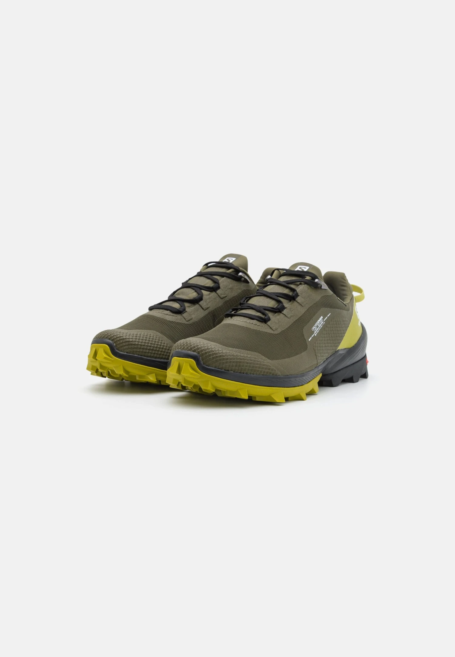 Salomon Cross Over Gtx - Fjellsko - Olive Night/Golden Lime/Black - Bilde 2