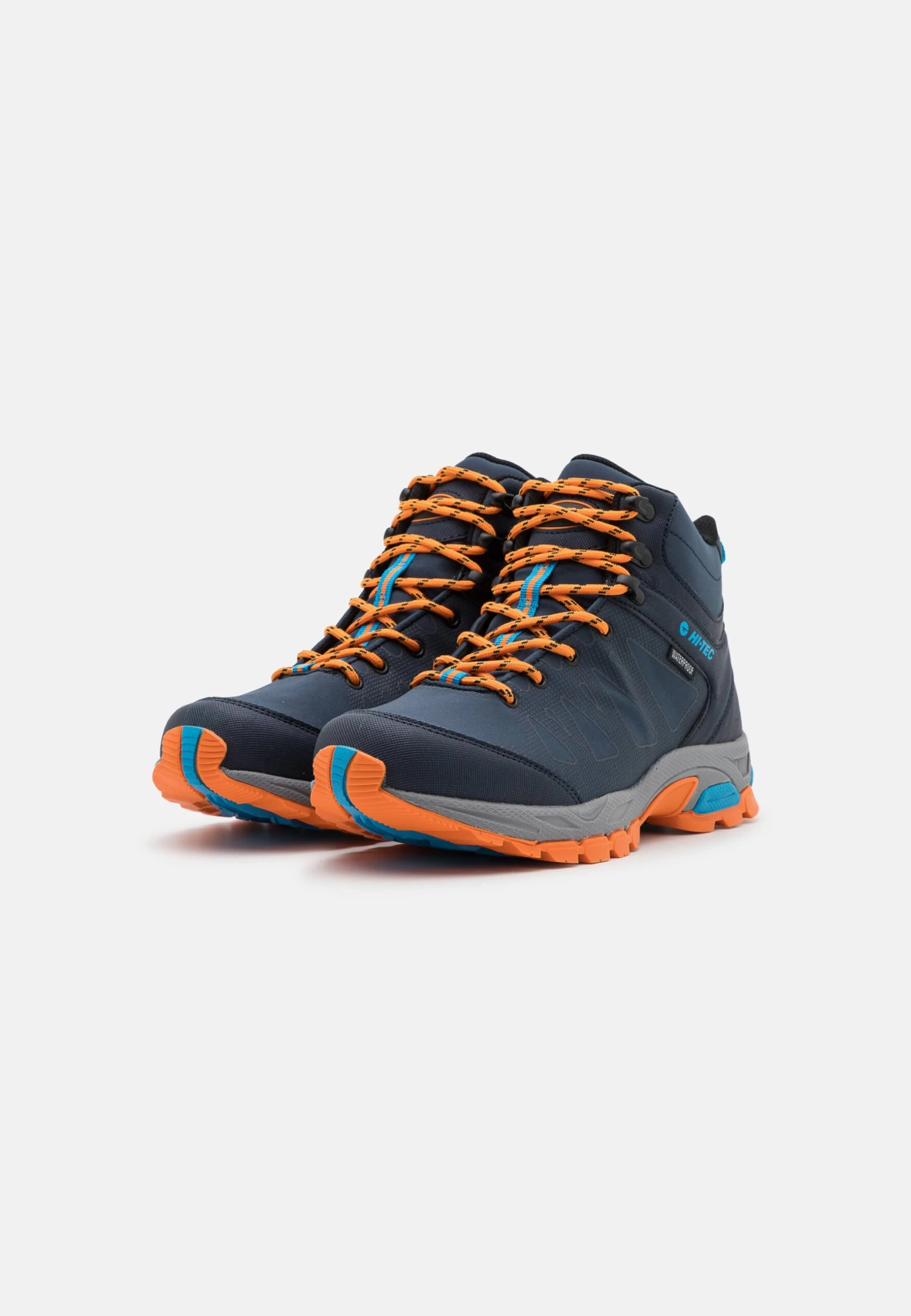 Hi-Tec Raven Mid Wp - Fjellsko - Light Navy/Navy/Orange/Sapphire - Bilde 2