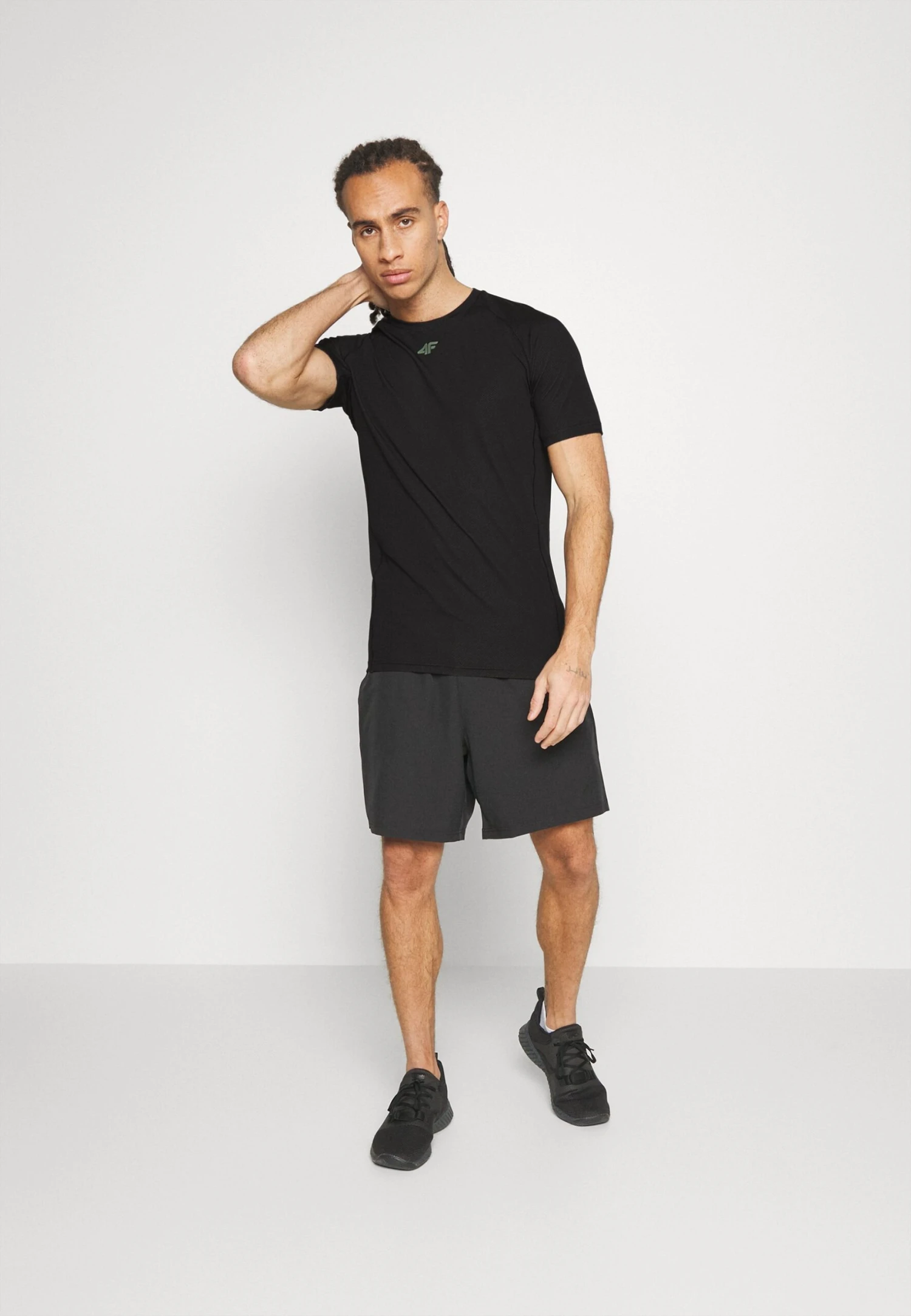 4F T-Skjorte Til Trening - Deep Black - Bilde 2