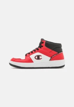Champion Rebound 2.0 Mid - Basketballsko - Red/White/New Black