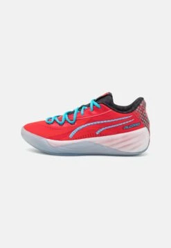 Puma All Pro Nitro Scoot - Basketballsko - For All Time Red/Bright Aqua