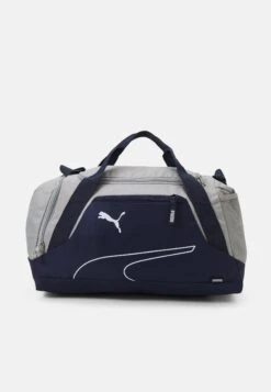 Puma Fundamentals Sports Bag S Unisex - Treningsbag - Navy/Concrete Gray