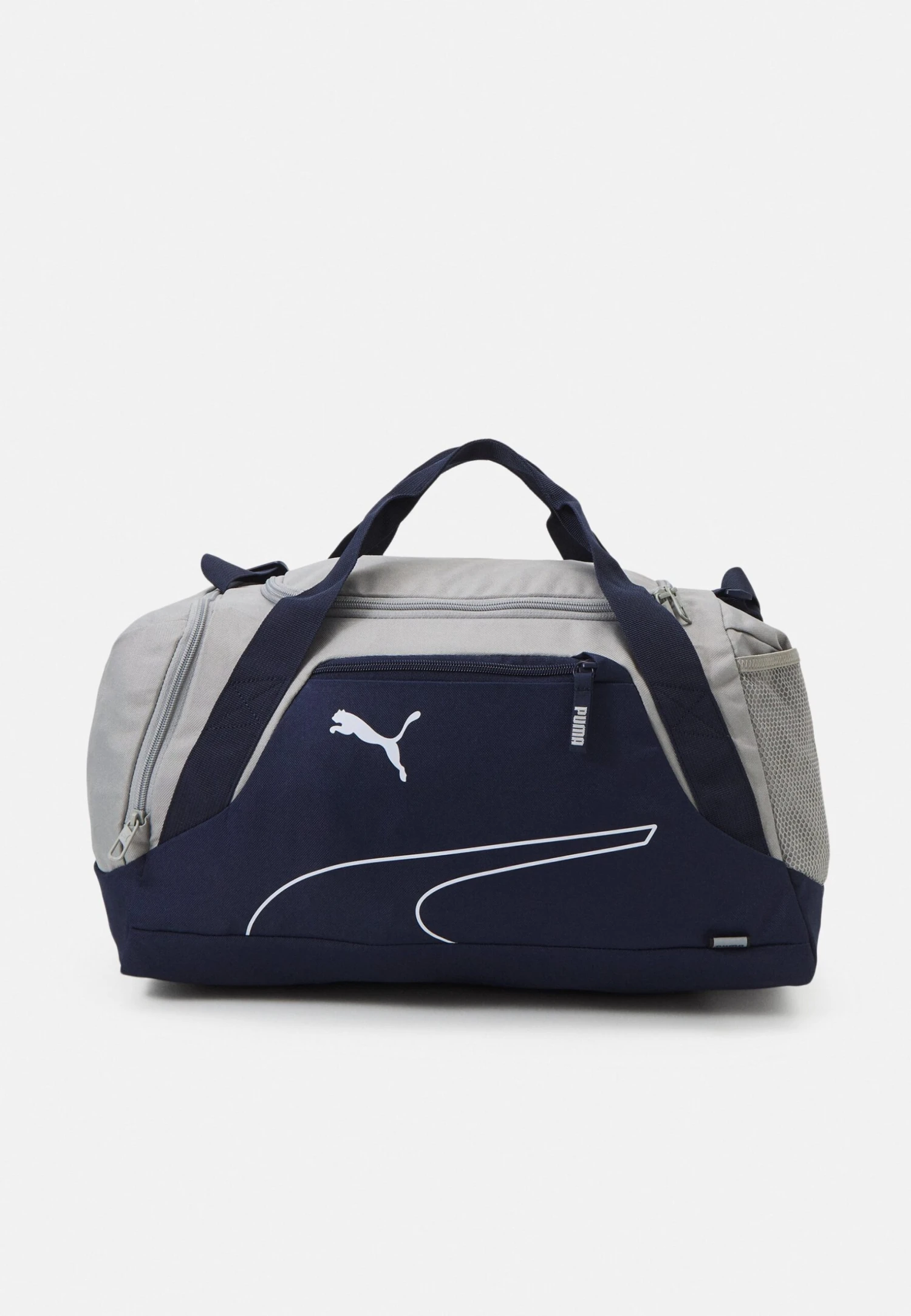 Puma Fundamentals Sports Bag S Unisex - Treningsbag - Navy/Concrete Gray