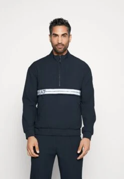 EA7 Emporio Armani Tennis Club Light - Topper Langermet - Navy Blue