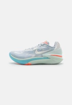 Nike Performance Air Zoom G.T. Cut 2 - Basketballsko - Aura/Sail/Barely Green/Vivid Sky