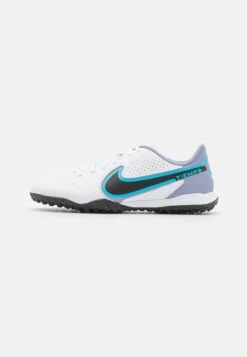 Nike Performance Tiempo Legend 9 Academy Tf - Fotballsko For Kunstgress - White/Black Baltic/Blue Pink/Blast
