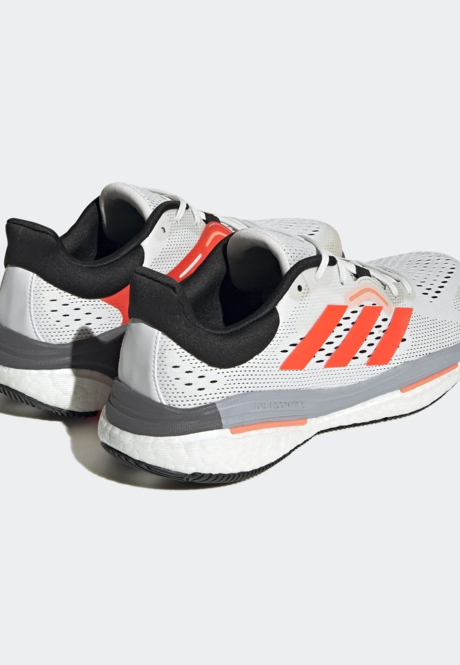 ADIDAS PERFORMANCE Solar Control M - Stabile Løpesko - Crystal White Solar Red Core Black - Bilde 4